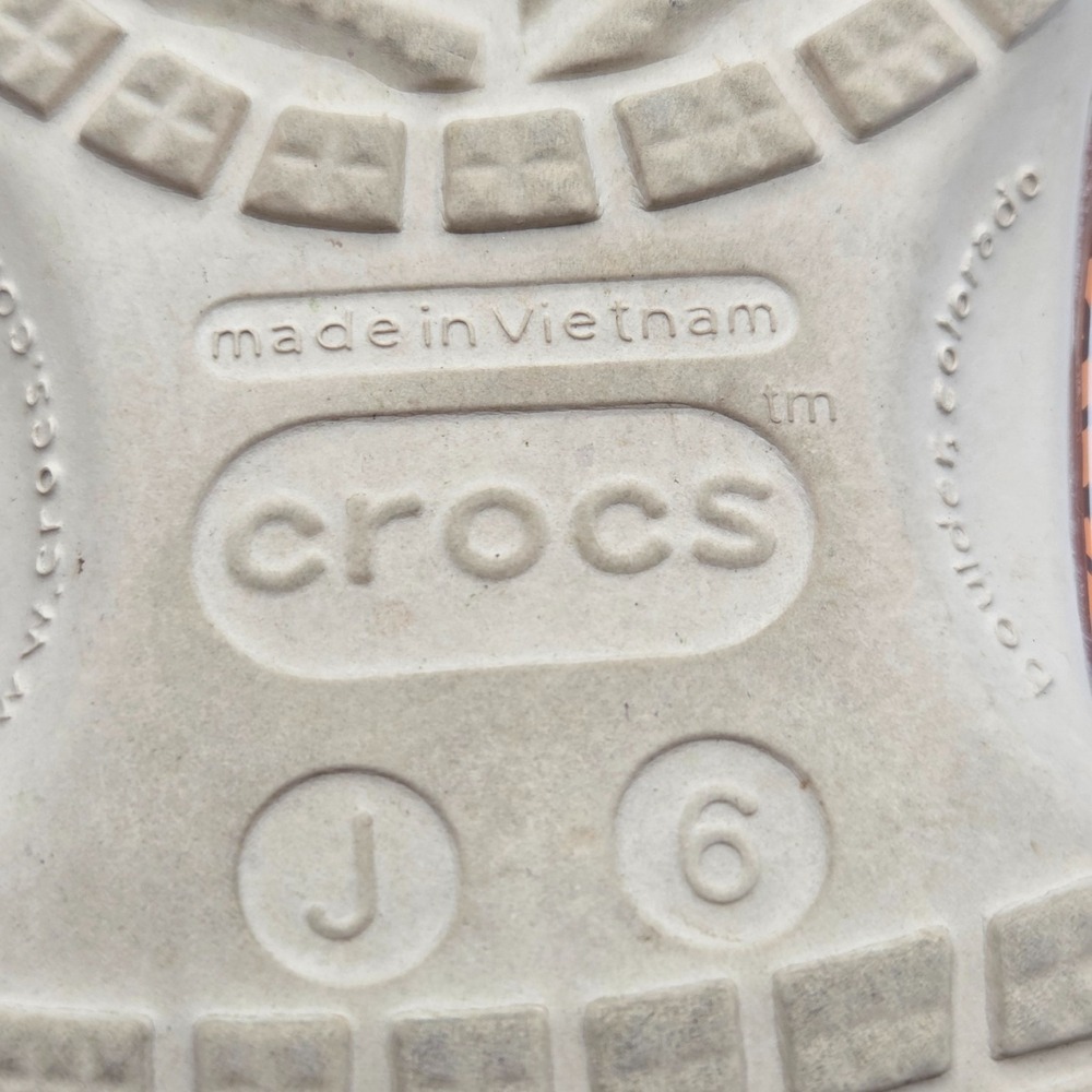 Disney Moana Classic Crocs Clogs Kids Size‎ J6 - Picture 8 of 8